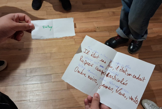 Nomades in Paredes de Coura, Group1: songwriting (July, 15th 2026)