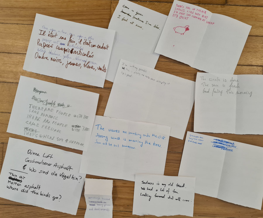 Nomades in Paredes de Coura, Creative Writing: haiku expressing a personnal impression of a special memory (July, 15th 2026)